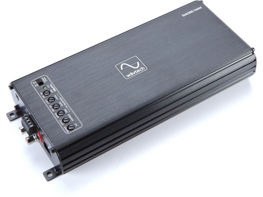 Wāvtech Link500.1 mini Compact mono subwoofer amplifier