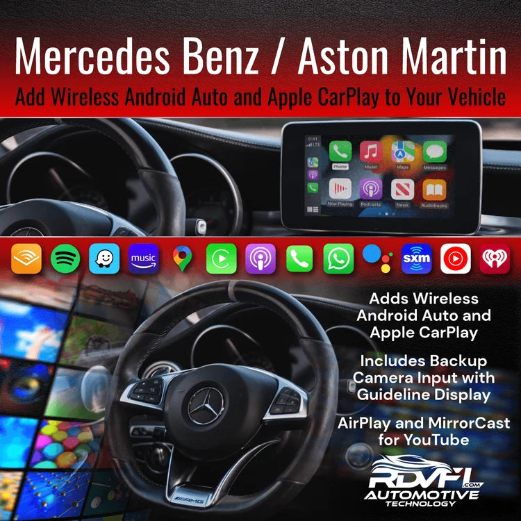 CP1-NTG5: Wireless CarPlay add on for Mercedes-Benz w/ NTG5 System
