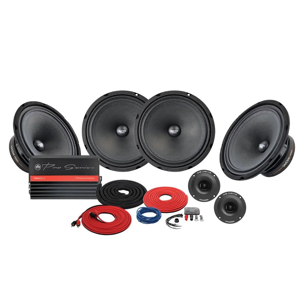DB Drive Pro K2000 Speaker and Amplifier Package