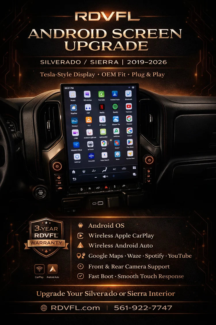 GM-SCREEN-1923S - 15.6" Screen Upgrade for 2019-2026 Silverado and Sierra