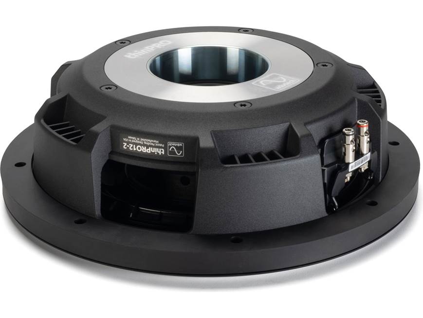 Wāvtech thinPRO12-2 12" 2-ohm shallow-mount component subwoofer