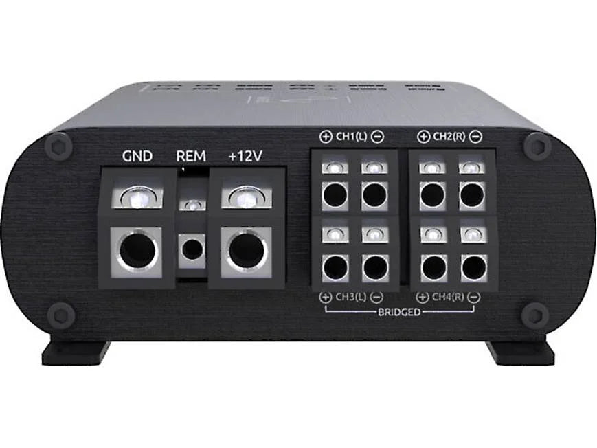 Wāvtech Link300.4 mini Compact 4-channel car amplifier